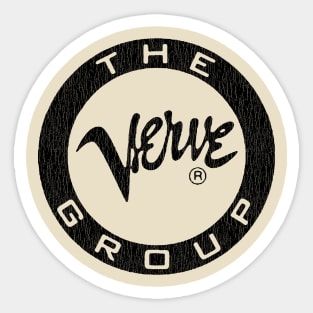 The Group White Retro Verve Records 1956 Sticker